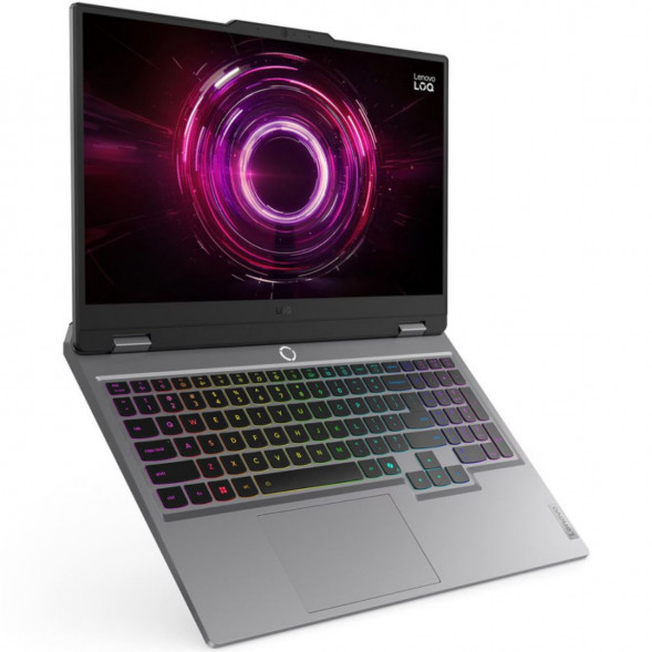 Ноутбук Lenovo LOQ 15AHP10 (83JG003DPB) (15.6&amp;quot;,  IPS, AMD Ryzen 5 220, 6 ядер, 16 ГБ DDR5, SSD 512 ГБ, NVIDIA GeForce RTX 5050 - 8 ГБ, без ОС), серый в Липецке