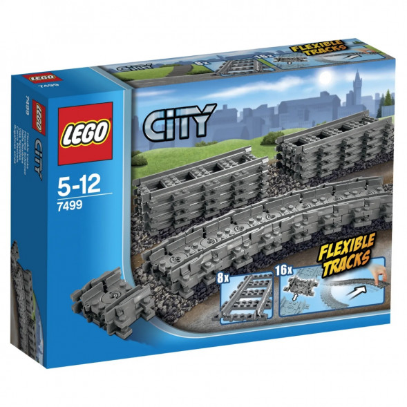 Конструктор LEGO City Trains 7499 Гибкие пути в Липецке