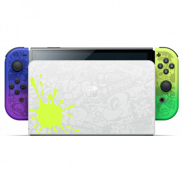 Игровая приставка Nintendo Switch OLED 64 ГБ, Splatoon 3 Edition в Липецке