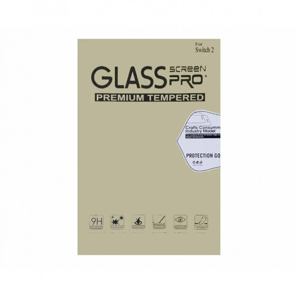 Защитное стекло Glass Screen PRO+ Premium Tempered для Nintendo Switch 2 в Липецке