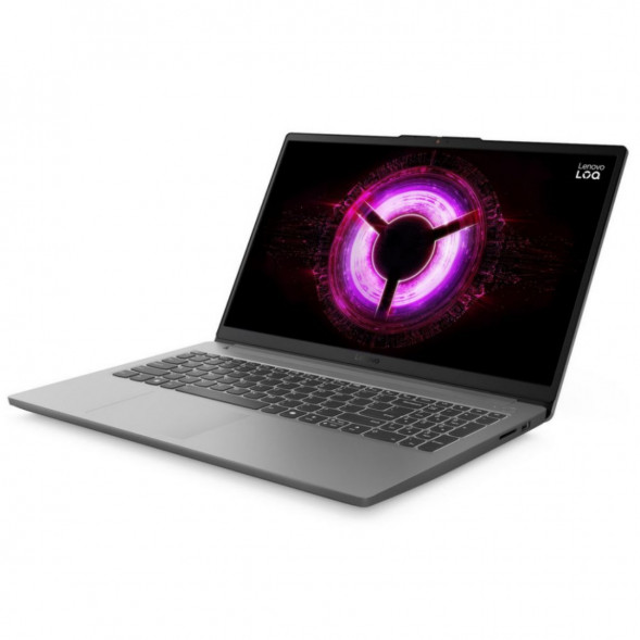 Ноутбук Lenovo LOQ 15ARP10E (83S0007FUS) (15.6&amp;quot;, IPS, AMD Ryzen 7 170 3.2 ГГц, 8 ядер, 16 ГБ DDR5, SSD 512 ГБ, NVIDIA  GeForce RTX 4050 - 6 ГБ, Windows 11 Home), серый в Липецке