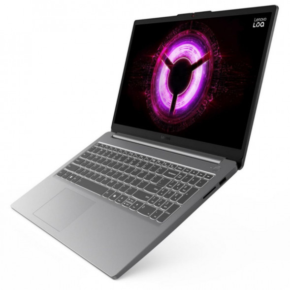 Ноутбук Lenovo LOQ 15ARP10E (83S0007FUS) (15.6&amp;quot;, IPS, AMD Ryzen 7 170 3.2 ГГц, 8 ядер, 16 ГБ DDR5, SSD 512 ГБ, NVIDIA  GeForce RTX 4050 - 6 ГБ, Windows 11 Home), серый в Липецке