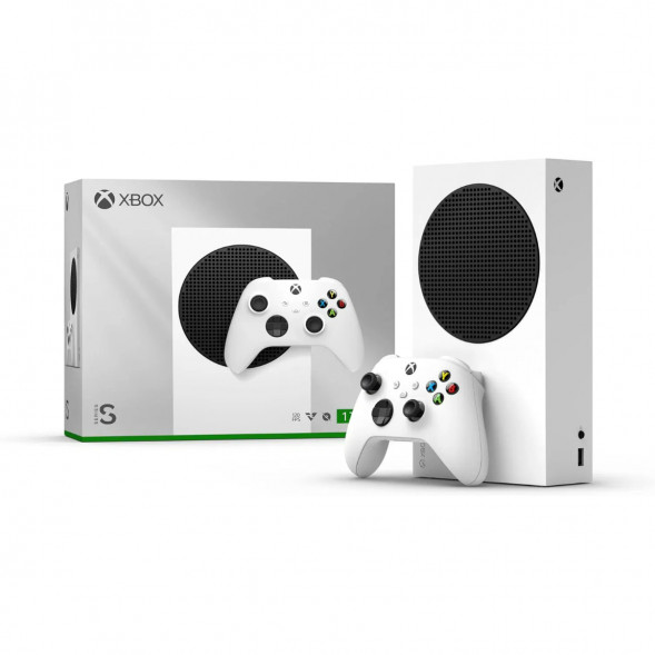 Игровая приставка Microsoft Xbox Series S, 1 ТБ, белый в Липецке