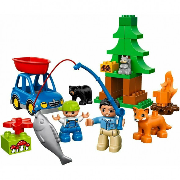 Конструктор LEGO DUPLO 10583 Рыбалка в лесу в Липецке