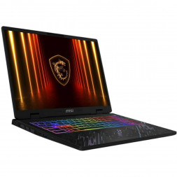 Ноутбук игровой MSI Pulse A16 AI+ C3HWGKG-030XRU (16", IPS, AMD Ryzen AI 7 350 2ГГц, 8 ядер, 32ГБ DDR5, 1ТБ SSD, NVIDIA GeForce RTX 5070, TGP 115Вт, FreeDOS) черный