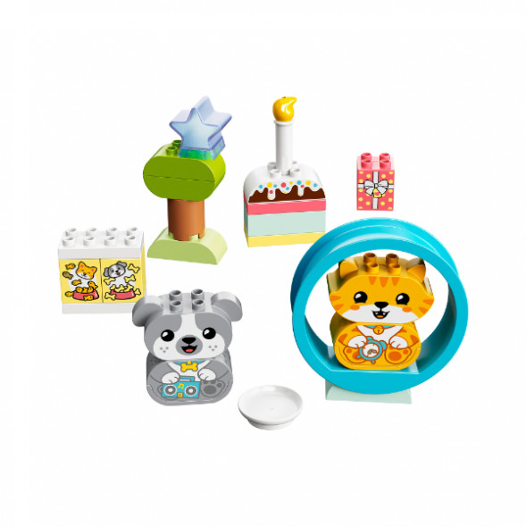 Конструктор LEGO DUPLO 10977 Мой первый щенок и котёнок и их звуки в Липецке