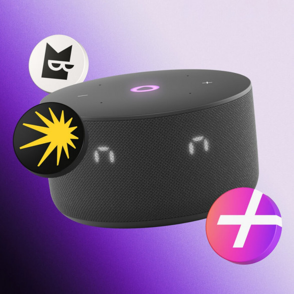 Умная колонка Яндекс Станция Мини 3 c Алисой на YandexGPT, чёрная в Липецке