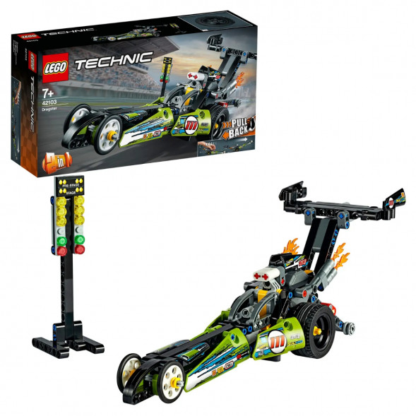 Конструктор LEGO Technic 42103 Драгстер в Липецке