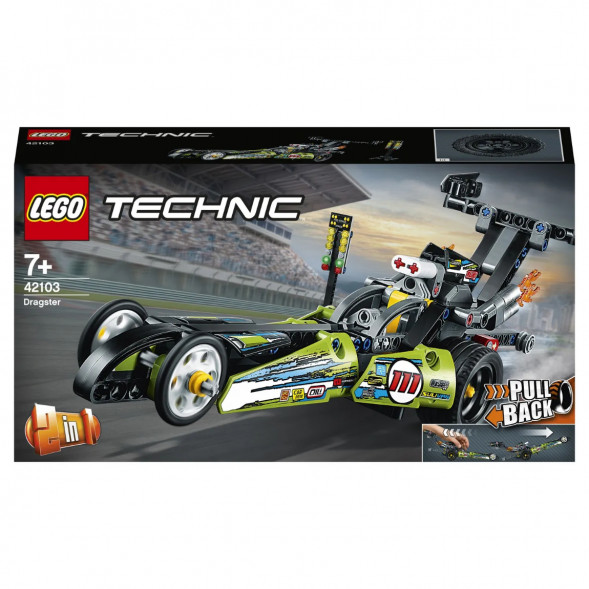 Конструктор LEGO Technic 42103 Драгстер в Липецке