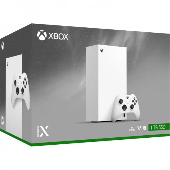 Игровая приставка Microsoft Xbox Series X Digital Edition, 1 ТБ, белый в Липецке