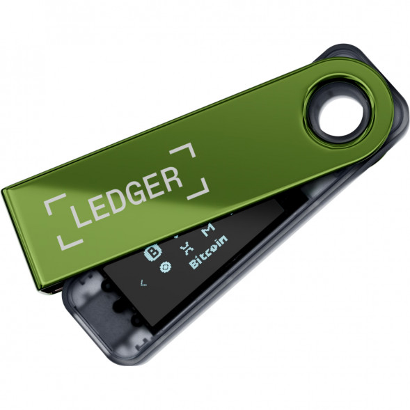 Криптокошелек Ledger Nano S Plus 1 шт., Oxidate Green в Липецке