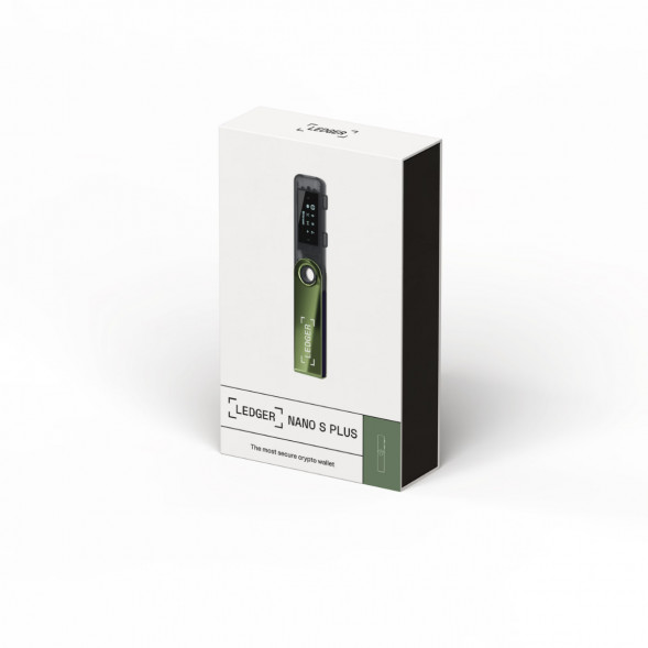 Криптокошелек Ledger Nano S Plus 1 шт., Oxidate Green в Липецке