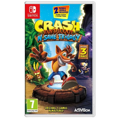 Игра Crash Bandicoot N-Sane Trilogy для (Switch, английский язык) в Липецке