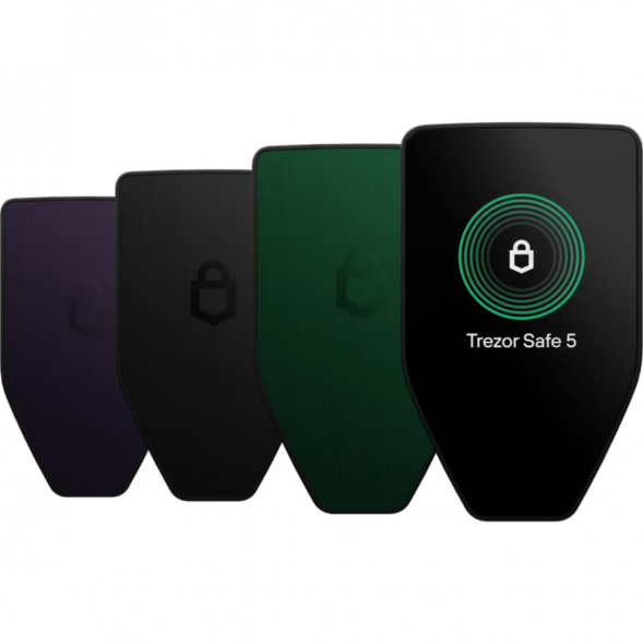 Аппаратный криптокошелек Trezor Safe 5, Green Beryl в Липецке