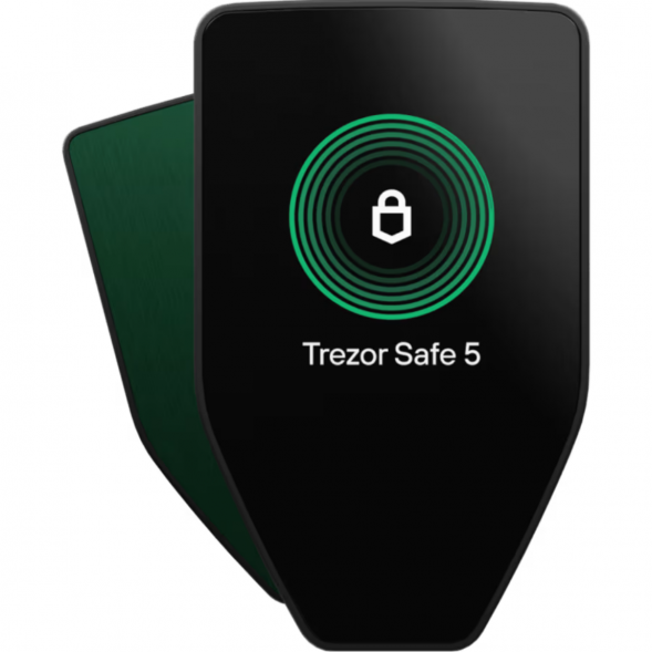 Аппаратный криптокошелек Trezor Safe 5, Green Beryl в Липецке