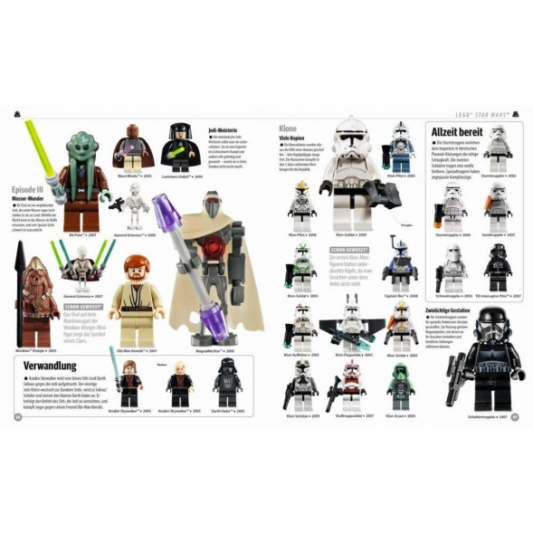 Книга и набор кубиков LEGO Star Wars: Lexikon der Figuren, Raumschiffe und Droiden в Липецке