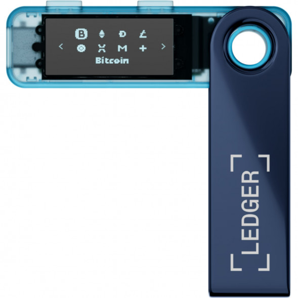 Криптокошелек Ledger Nano S Plus 1 шт., Neptune Blue в Липецке