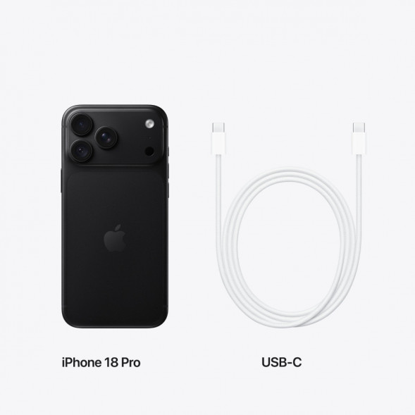 Смартфон Apple iPhone 18 Pro 512GB (eSIM), Black в Липецке