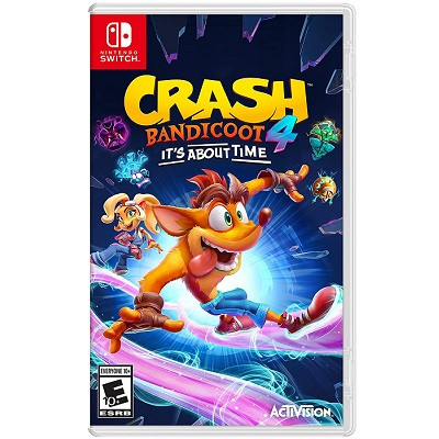 Игра Crash Bandicoot 4: Это Вопрос Времени для Nintendo Switch, картридж в Липецке