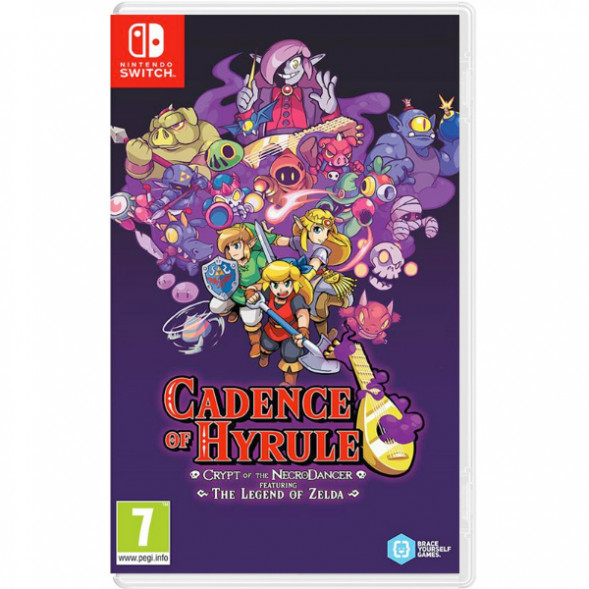Игра Cadence of Hyrule: Crypt of the NecroDancer Featuring The Legend of Zelda [Nintendo Switch, английская версия] в Липецке