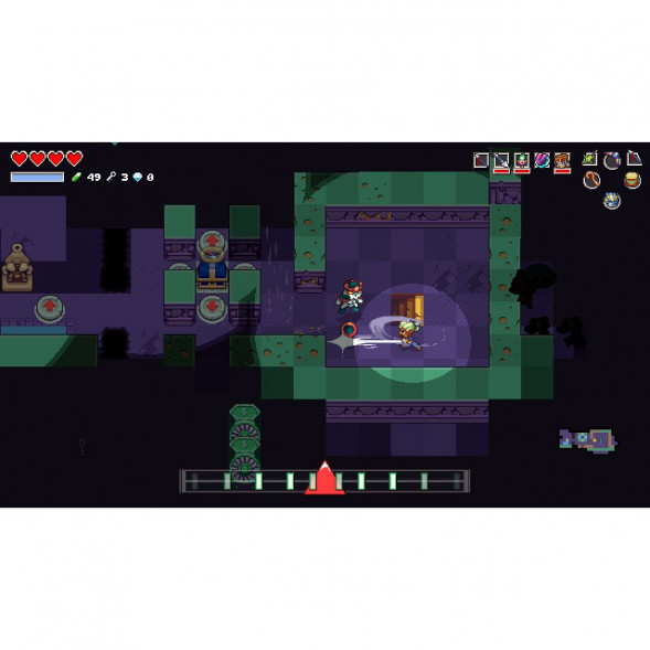 Игра Cadence of Hyrule: Crypt of the NecroDancer Featuring The Legend of Zelda [Nintendo Switch, английская версия] в Липецке