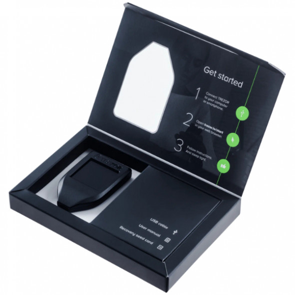 Аппаратный криптокошелек Trezor Model T в Липецке