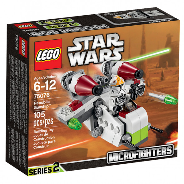 Конструктор LEGO Star Wars 75076 Республиканский истребитель в Липецке