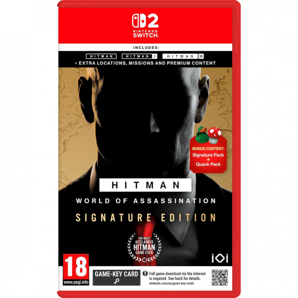 Игра Hitman World of Assassination Signature Edition [Nintendo Switch 2, русские субтитры] в Липецке