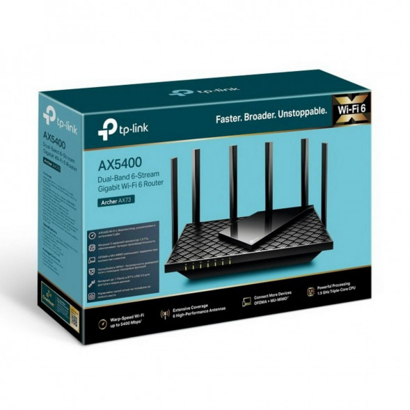 Роутер TP-LINK Archer AX73 (AX5400) в Липецке