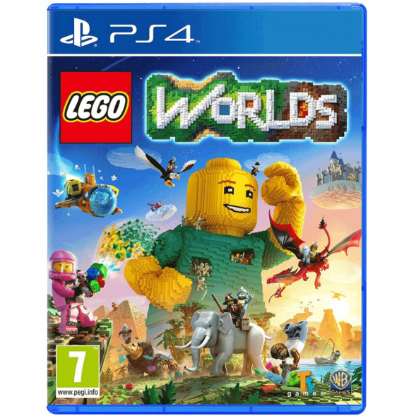 Игра LEGO Worlds [PS4, английская версия] в Липецке
