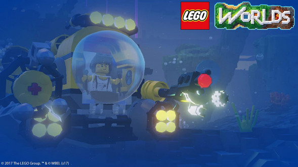 Игра LEGO Worlds [PS4, английская версия] в Липецке