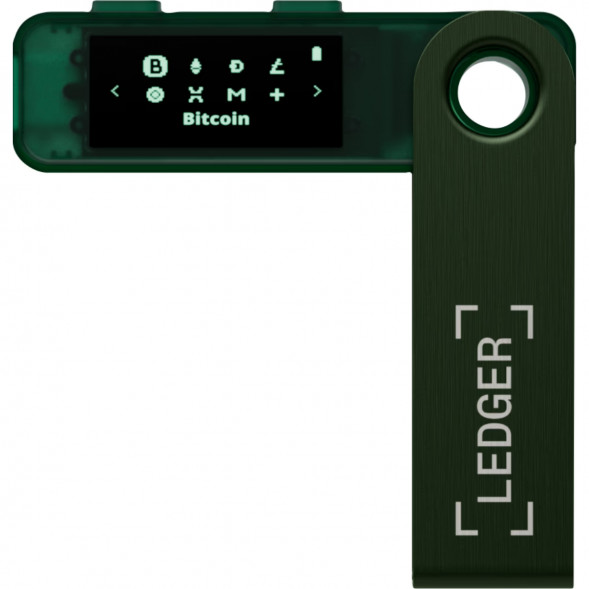 Криптокошелек Ledger Nano S Plus 1 шт., Emerald Green в Липецке