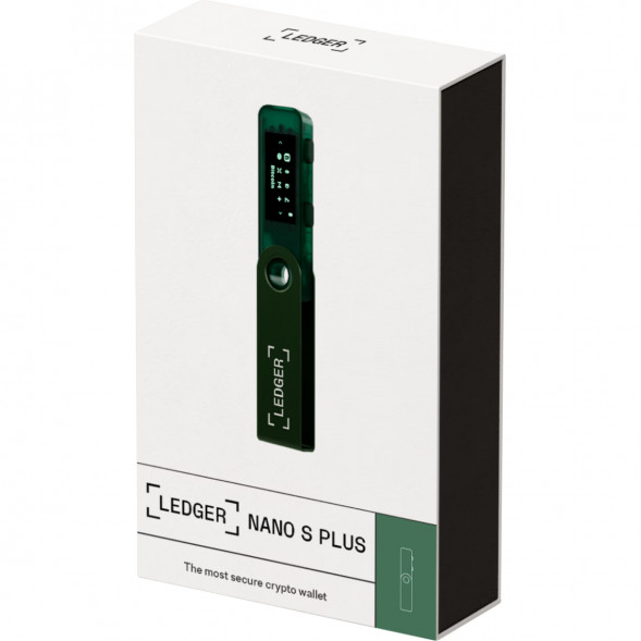 Криптокошелек Ledger Nano S Plus 1 шт., Emerald Green в Липецке