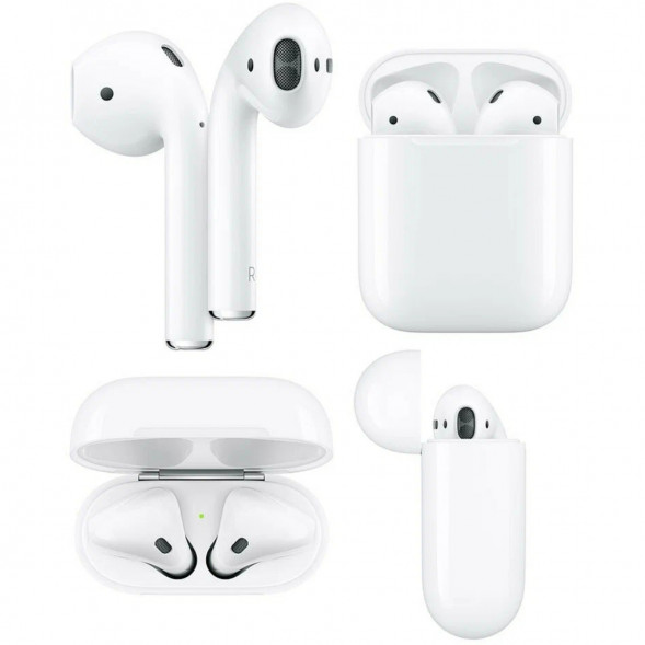 Беспроводные наушники Apple AirPods 2 (с зарядным футляром) MV7N2 в Липецке