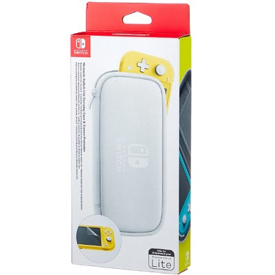 Nintendo Чехол и защитная плёнка для Nintendo Switch Lite, белый в Липецке