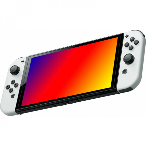 Игровая приставка Nintendo Switch OLED 64 ГБ, белый  в Липецке