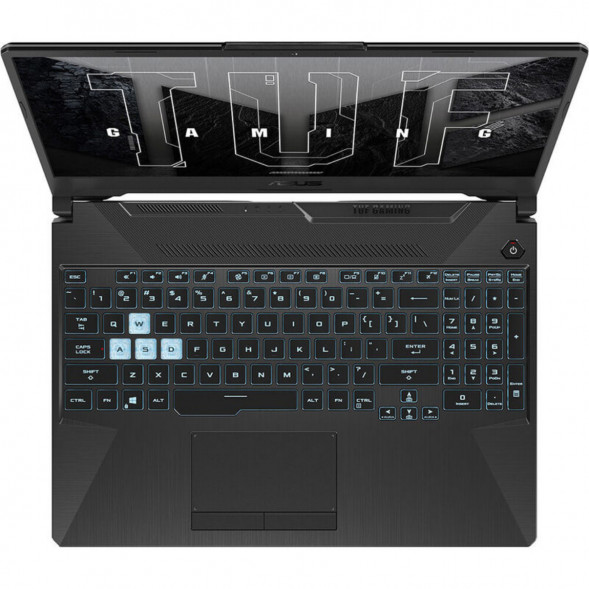 Ноутбук ASUS TUF Gaming A15 FA506NCG-HN199W (15.6&amp;quot;, IPS, AMD Ryzen 7 7445HS 3.2 ГГц, 6 ядер, 16 ГБ DDR5, SSD 512 ГБ, GeForce RTX 3050, Windows 11 Home), черный в Липецке