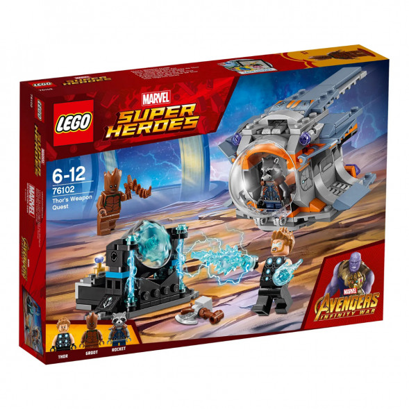 Конструктор LEGO Super Heroes 76102 Война бесконечности: В поисках оружия Тора в Липецке