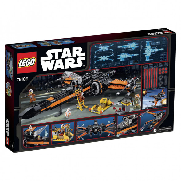 Конструктор LEGO Star Wars 75102 Истребитель По (Poe&amp;#039;s X-Wing Fighter) в Липецке