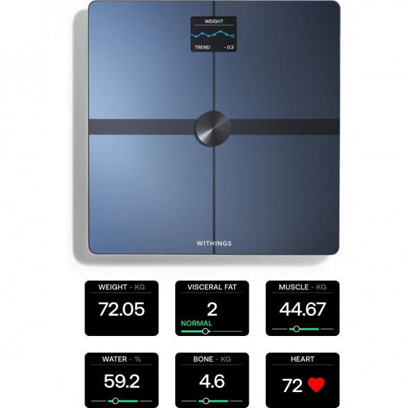 Умные весы Withings Body Smart Black (WBS13-BLACK-ALL-INTER) в Липецке