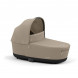 Коляска 2 в 1 Cybex Priam IV Cozy Beige, шасси Rosegold в Липецке