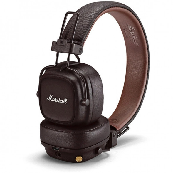 Беспроводные наушники Marshall Major IV, коричневый в Липецке