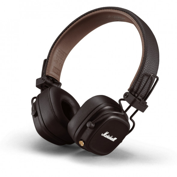Беспроводные наушники Marshall Major IV, коричневый в Липецке