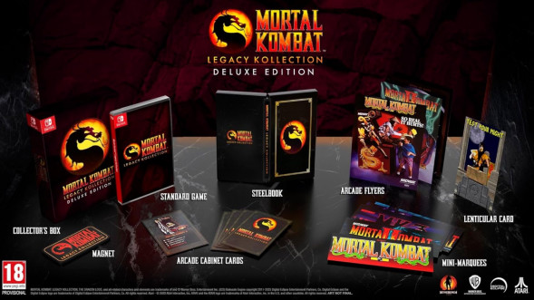 Игра Mortal Kombat: Legacy Kollection. Deluxe Edition [Nintendo Switch, английская версия] в Липецке