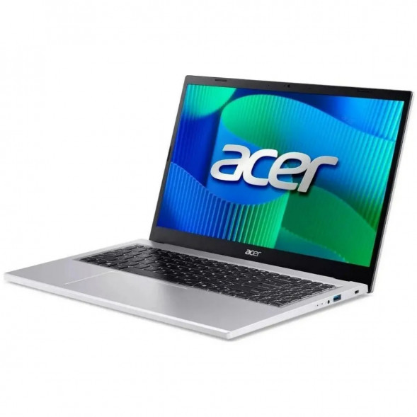 Ноутбук Acer Extensa 15 EX215-57-597H (15.6&amp;quot;, IPS, Intel Core i5 13420H 2.1ГГц, 8 ядер, 32ГБ DDR5, 1ТБ SSD, Intel UHD Graphics, без ОС), серебристый в Липецке