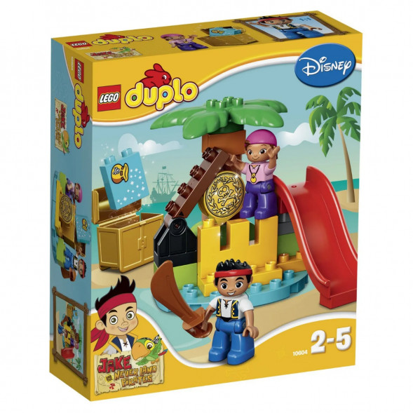 Конструктор LEGO DUPLO Jake 10604 Остров сокровищ в Липецке