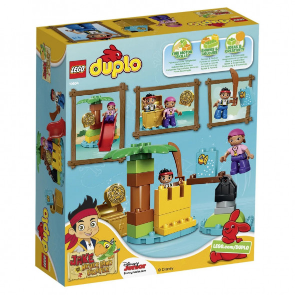 Конструктор LEGO DUPLO Jake 10604 Остров сокровищ в Липецке