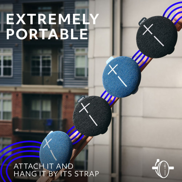 Портативная колонка Ultimate Ears MINIROLL, синий в Липецке