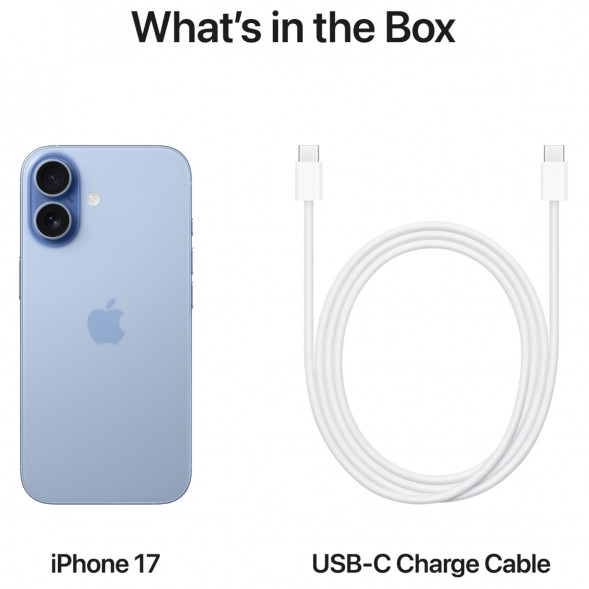 Смартфон Apple iPhone 17 256GB eSim, Mist Blue в Липецке