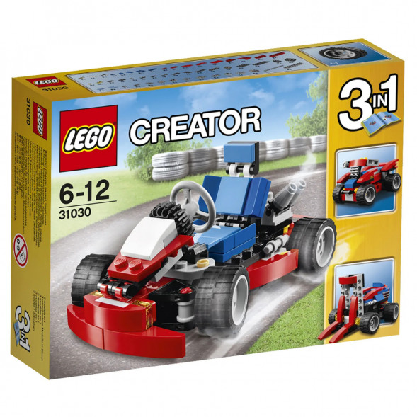 Конструктор LEGO Creator 31030 Красный гоночный карт в Липецке